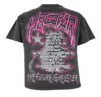 Hellstar The Future T-Shirt Black/Pink