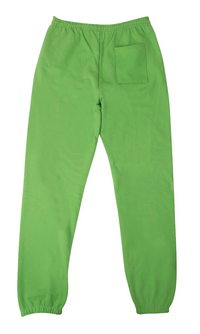 Sp5der Logo Print Sweatpants 'Green'