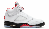 Jordan 5 Retro Fire Red Silver Tongue (2020)