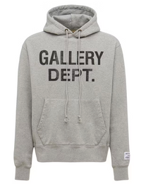 Gallery Dept. Cotton Blend Hoodie - Grey