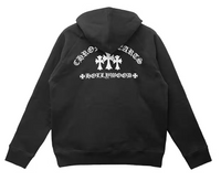 Chrome Hearts Triple Cross Hollywood Embroidered Hoodie