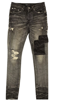 PURPLE BRAND Patched Jeans 'Black'