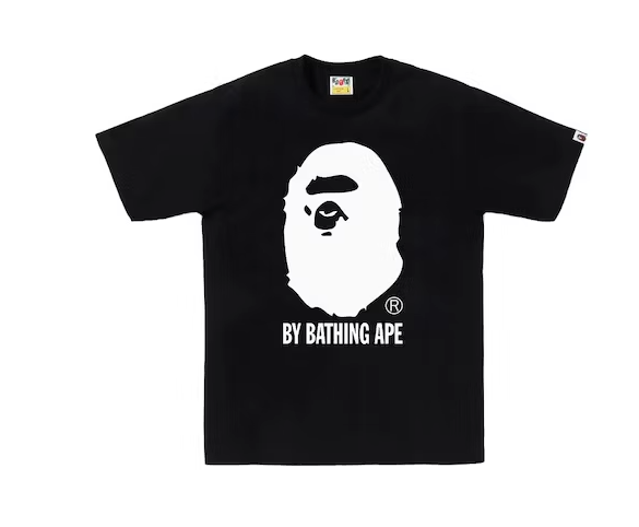 BAPE Bicolor By Bathing Ape Tee Black