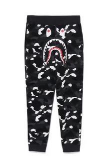BAPE City Camo Shark Sweatpants Black