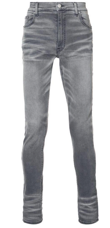 Amiri Stack Smoke Grey Jeans