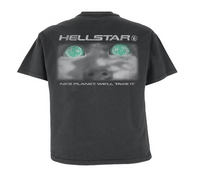 Hellstar Attacks T-Shirt Black