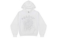 Sp5der OG Rhinestone Logo Hoodie