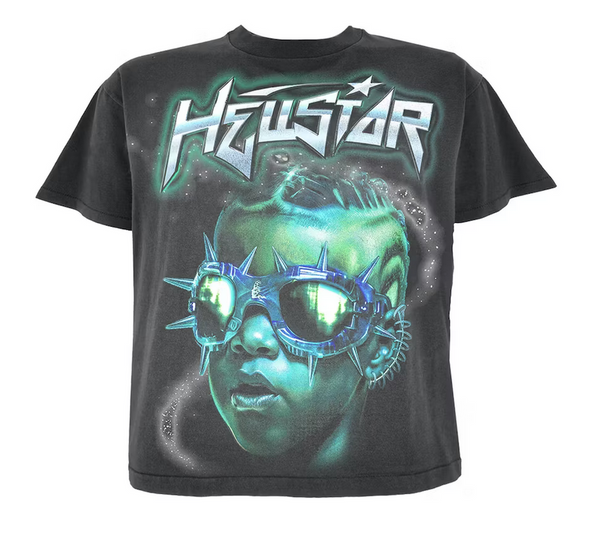 Hellstar The Future T-Shirt Black/Blue