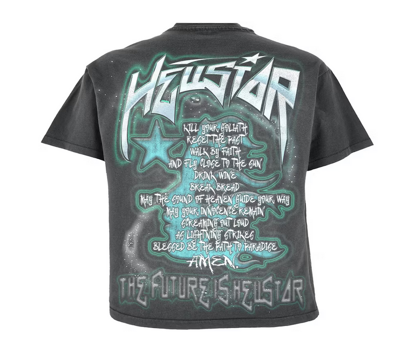 Hellstar The Future T-Shirt Black/Blue