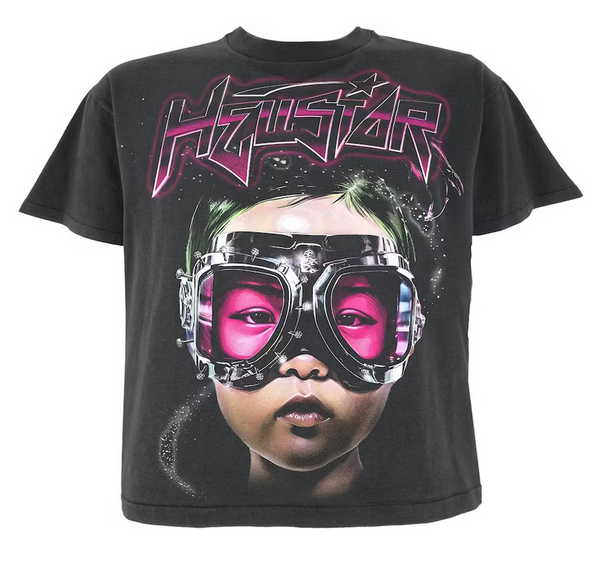 Hellstar The Future T-Shirt Black/Pink