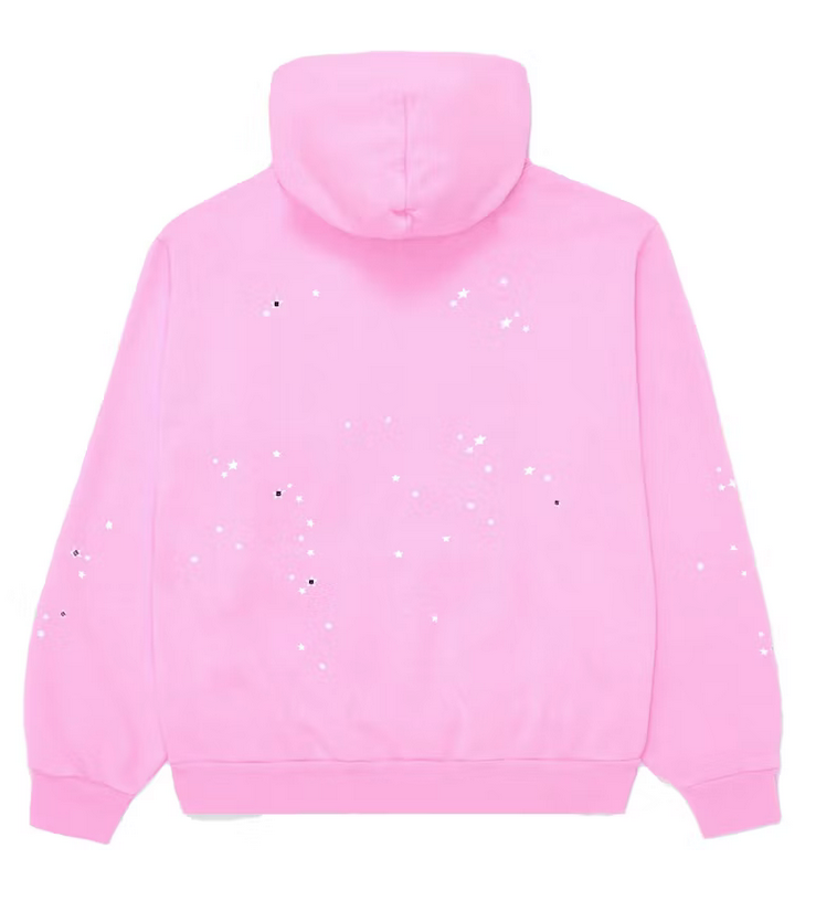 Sp5der Atlanta Hoodie Pink