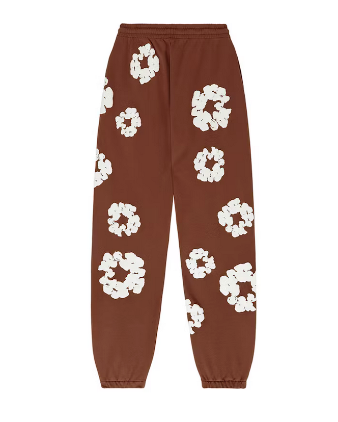 Denim Tears The Cotton Wreath Sweatpants Brown