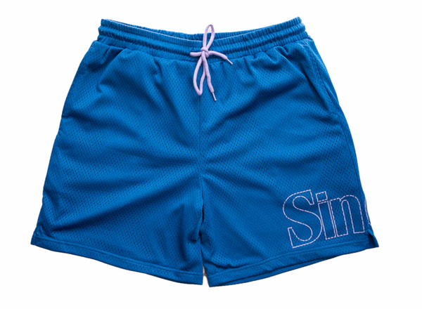 Sinclair Outline Mesh Shorts Navy