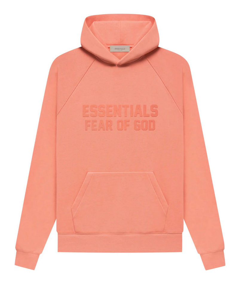 Fear of God Essentials Hoodie 'Coral'