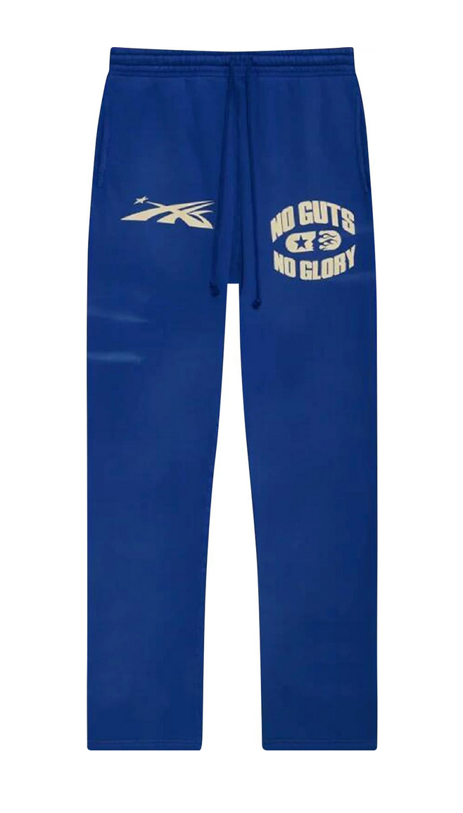 Hellstar No Guts No Glory Sweatpants 'Blue'