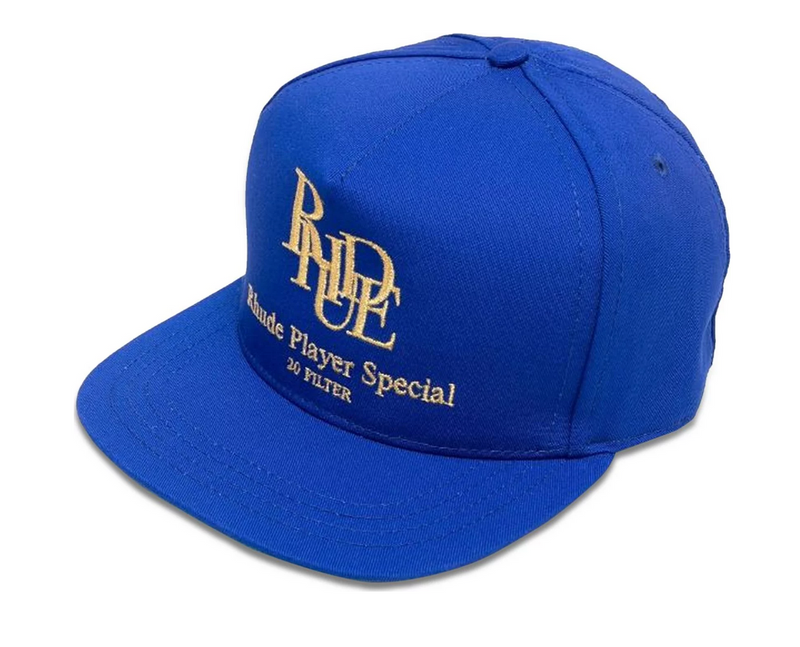 Rhude Player Special Hat 'Royal Blue'