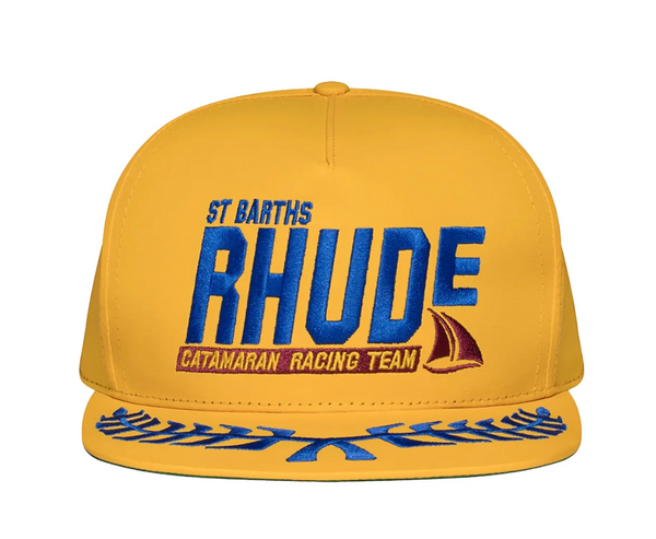 Rhude Lorient Racing Hat 'Yellow'