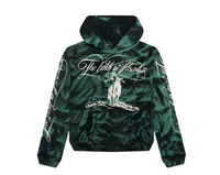 Hellstar Marble Paradise Hoodie 'Green/Black'