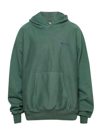 Saint Michael Logo Hoodie 'Green'