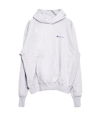 Saint Michael Logo Hoodie 'Grey'