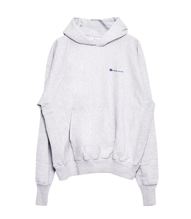 Saint Michael Logo Hoodie 'Grey'