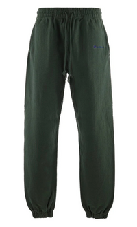 Saint Michael Logo Sweatpants 'Green'