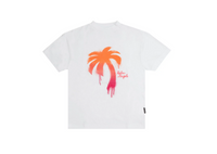 Palm Angels The Palm Classic Tee 'White/Fuchsia'