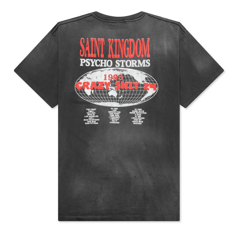 Saint Michael x Last Man St Kingdom Tee - Black