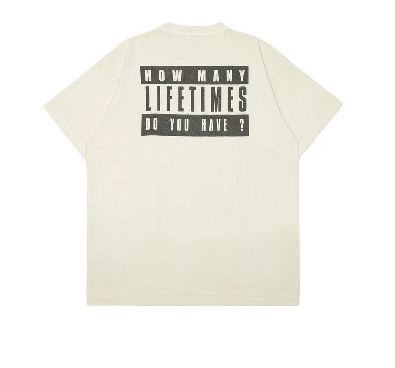 Saint Michael x Denim Tears Lives Crew T-Shirt 'White'