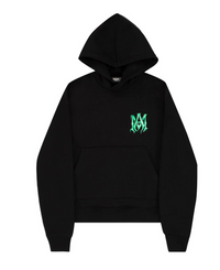 Amiri Watercolor MA Hoodie 'Black/Green'