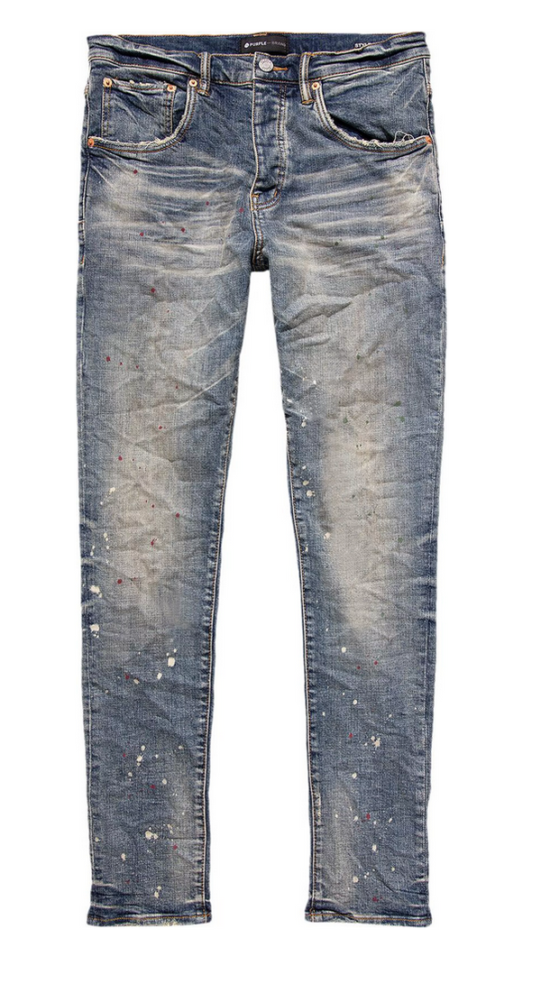 Purple Brand Vintage Spotted Jeans Indigo
