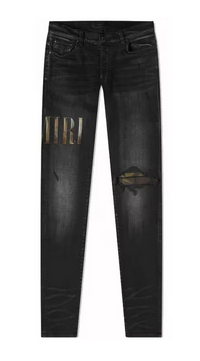 AMIRI Core Applique Jeans - Aged Black