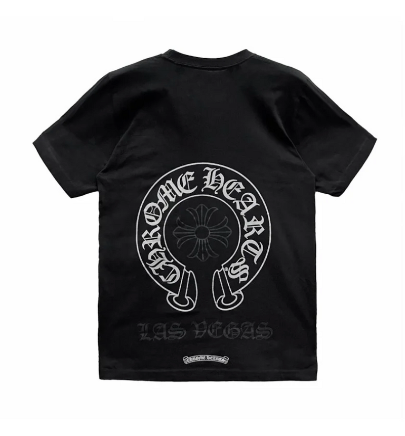 Las Vegas Exclusive Horseshoe Logo Short Sleeve T-Shirt Tee