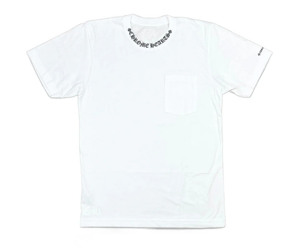 Chrome Hearts Neck Logo T-Shirt White