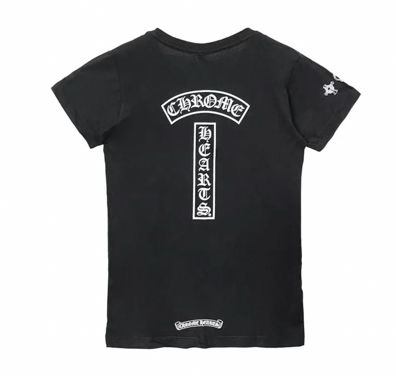 Chrome Hearts T Bar Logo Short Sleeve Tee