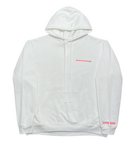 Chrome Hearts Laurie Lynn Stark Hooded Sweatshirt White