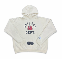 Gallery Dept. Boxing Merch Hoodie "Cream"