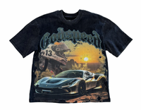 Godspeed Sunset Drift T-Shirt "Black Wash"