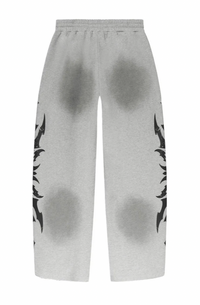 LostShdws Complex Con Exclusive Acid Wash Sweatpants Grey