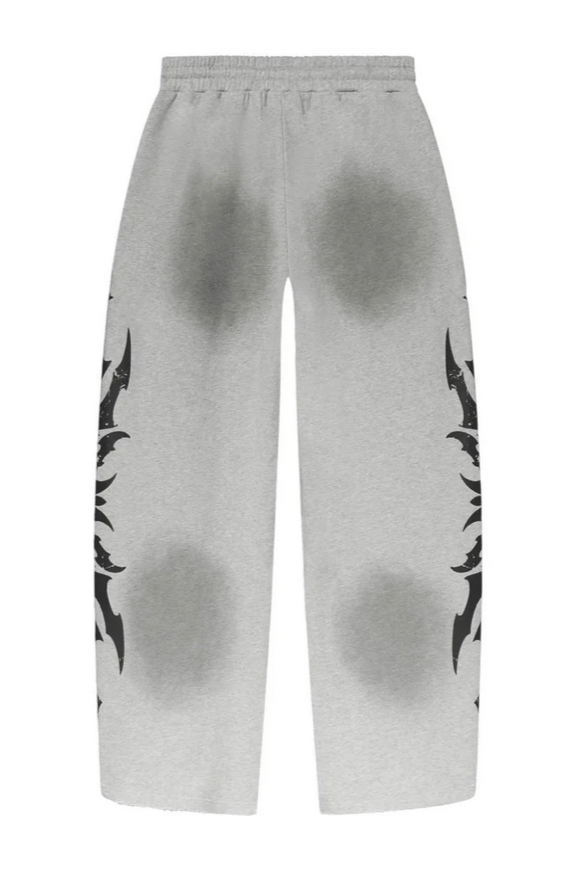 LostShdws Complex Con Exclusive Acid Wash Sweatpants Grey
