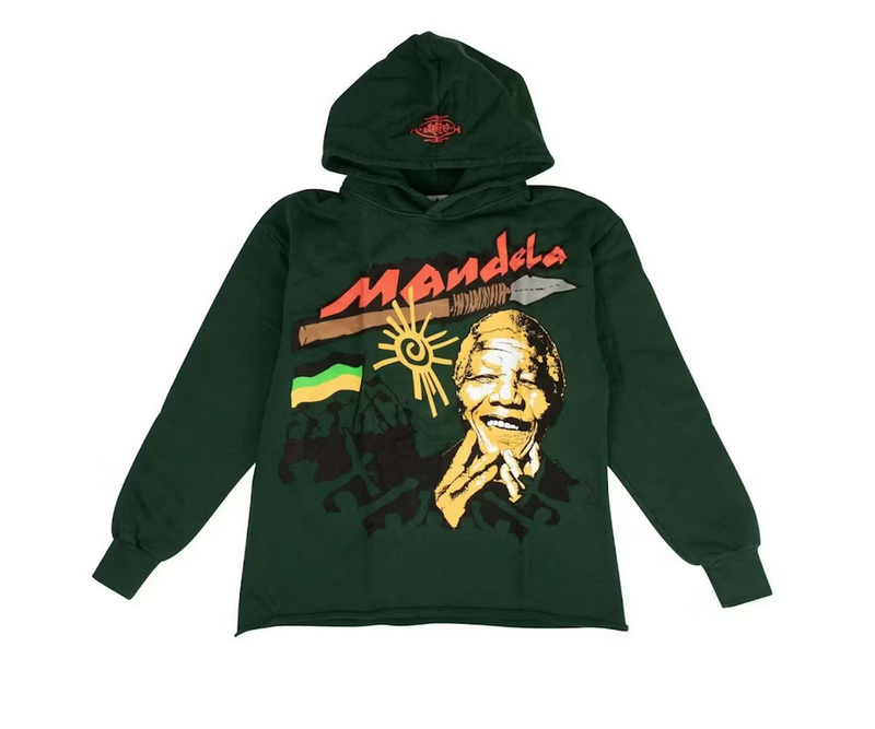 Barriers Nelson Mandela HoodieGreen