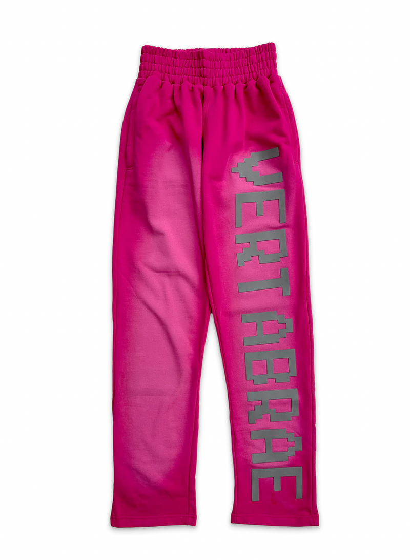 Vertabrae Sweatpants "Washed Pink/Grey"
