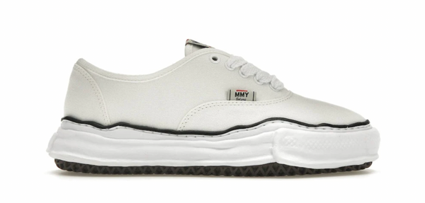 Maison Mihara Yasuhiro Baker Og Sole Canvas Low White