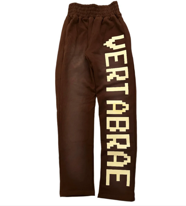 Vertabrae C-2 Sweatpants Brown/Cream