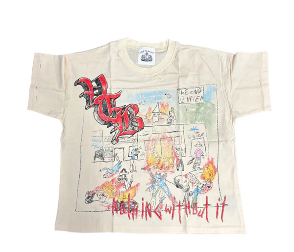 Vertabrae Riot Tee Cream
