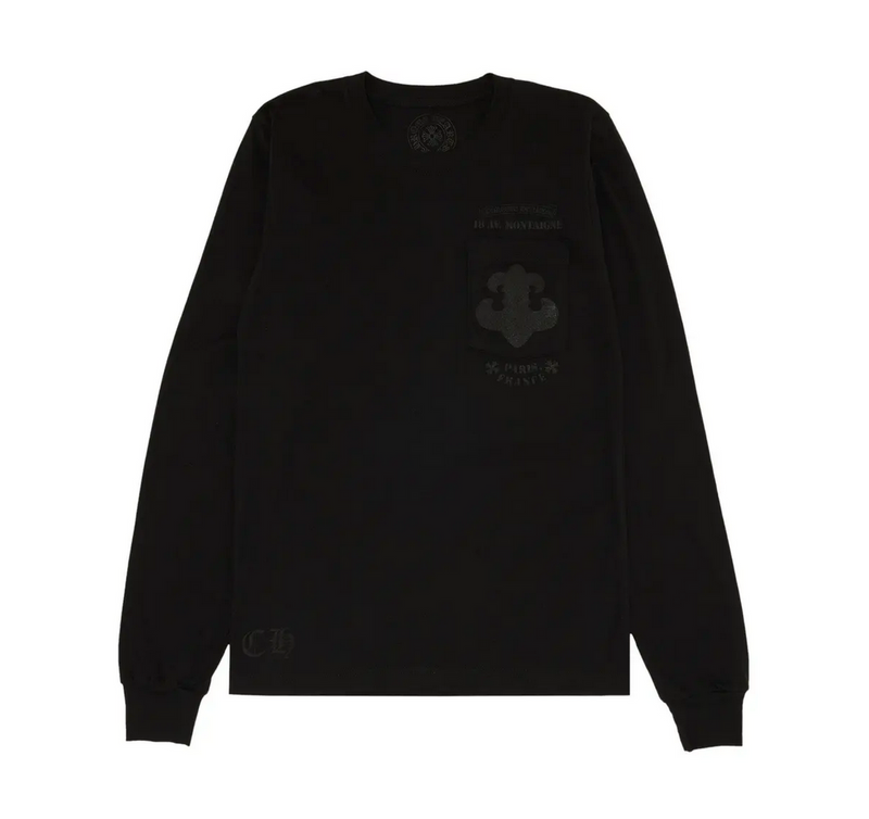 Chrome Hearts Paris Exclusive Long-Sleeve T-Shirt 'Black'