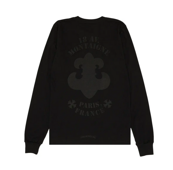 Chrome Hearts Paris Exclusive Long-Sleeve T-Shirt 'Black'