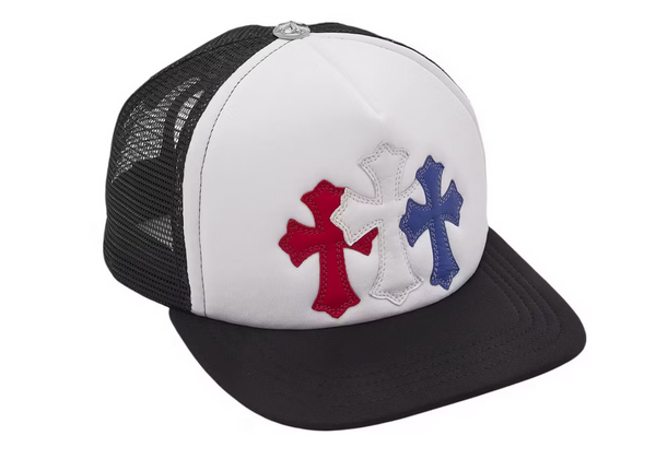 Chrome Hearts Triple Cross Trucker Hat