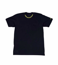 Chrome Hearts Neck Logo Tee Black Lime