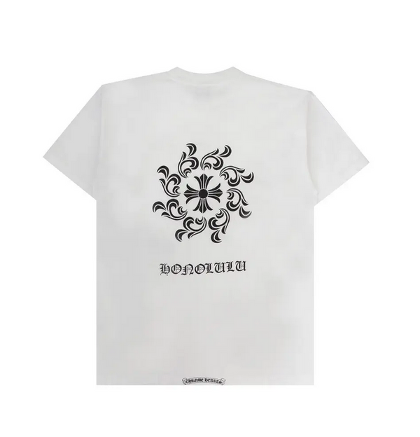 Chrome Hearts Spiral T-Shirt (Honolulu Exclusive) 'White'